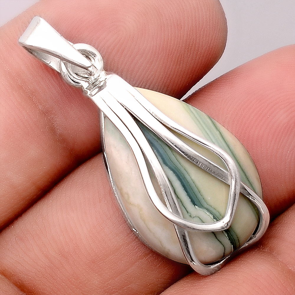 Natural Saturn Chalcedony Pendant P-1303 SDP155389