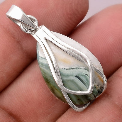 Natural Saturn Chalcedony Pendant P-1303 SDP155398