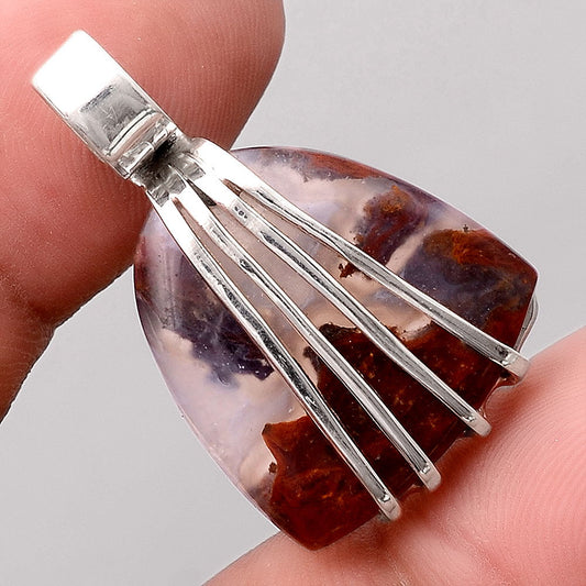 Natural Red Moss Agate Pendant P-1302 SDP155400