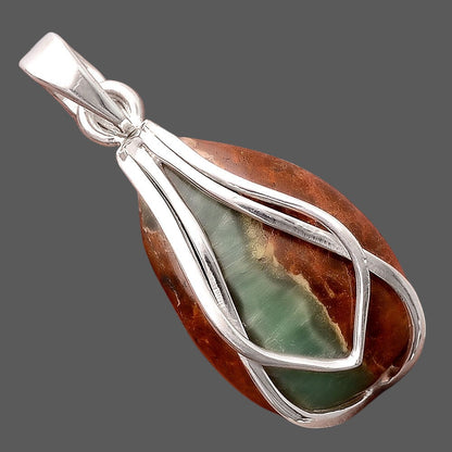 Natural Boulder Chrysoprase Australia Pendant P-1303 SDP155401