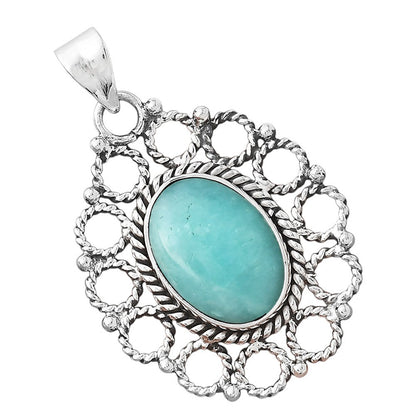 Natural Paraiba Amazonite Pendant P-1009 SDP155409
