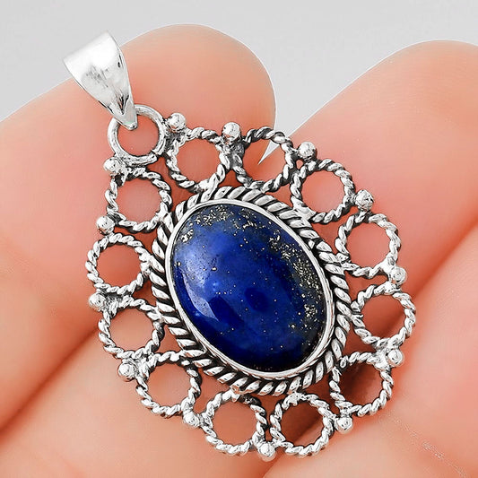 Natural Lapis - Afghanistan Pendant P-1009 SDP155414