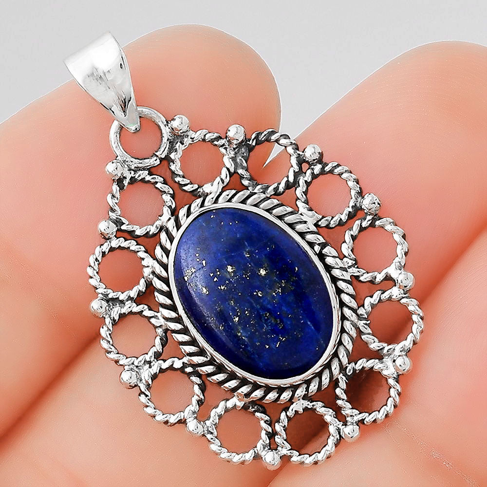 Natural Lapis - Afghanistan Pendant P-1009 SDP155415