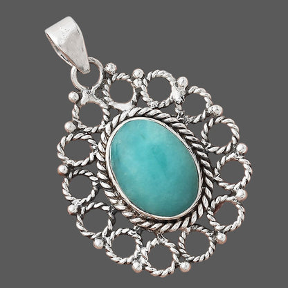 Natural Paraiba Amazonite Pendant P-1009 SDP155420