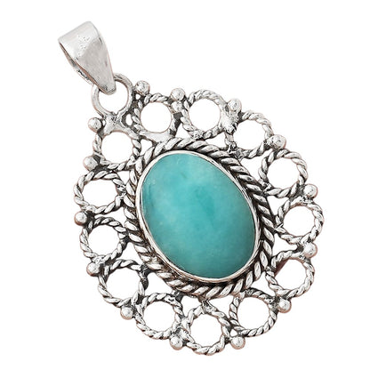 Natural Paraiba Amazonite Pendant P-1009 SDP155420