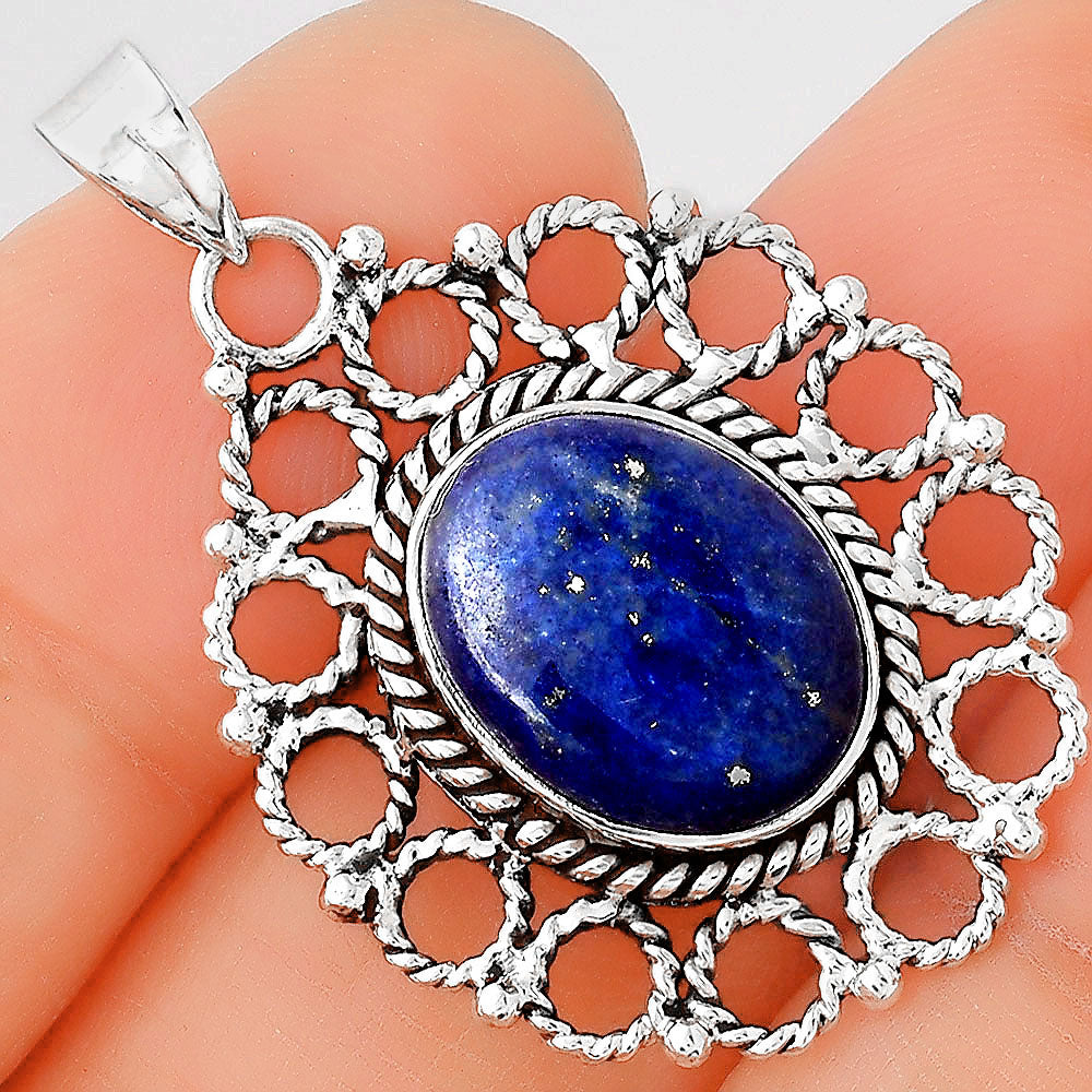 Natural Lapis - Afghanistan Pendant P-1009 SDP155443