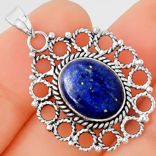 Natural Lapis - Afghanistan Pendant P-1009 SDP155443