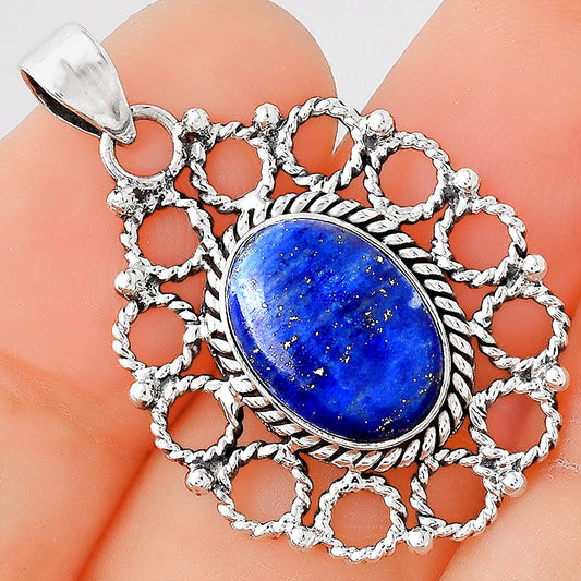 Natural Lapis - Afghanistan Pendant P-1009 SDP155444
