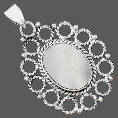Natural Mother Of Pearl Pendant P-1009 SDP155451