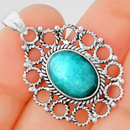 Natural Paraiba Amazonite Pendant P-1009 SDP155456