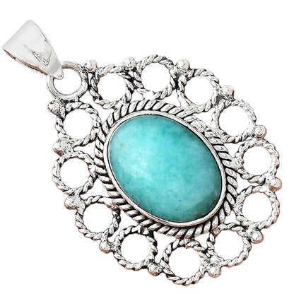 Natural Paraiba Amazonite Pendant P-1009 SDP155456