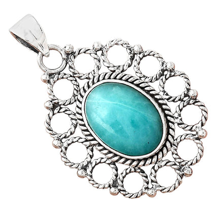 Natural Paraiba Amazonite Pendant P-1009 SDP155459