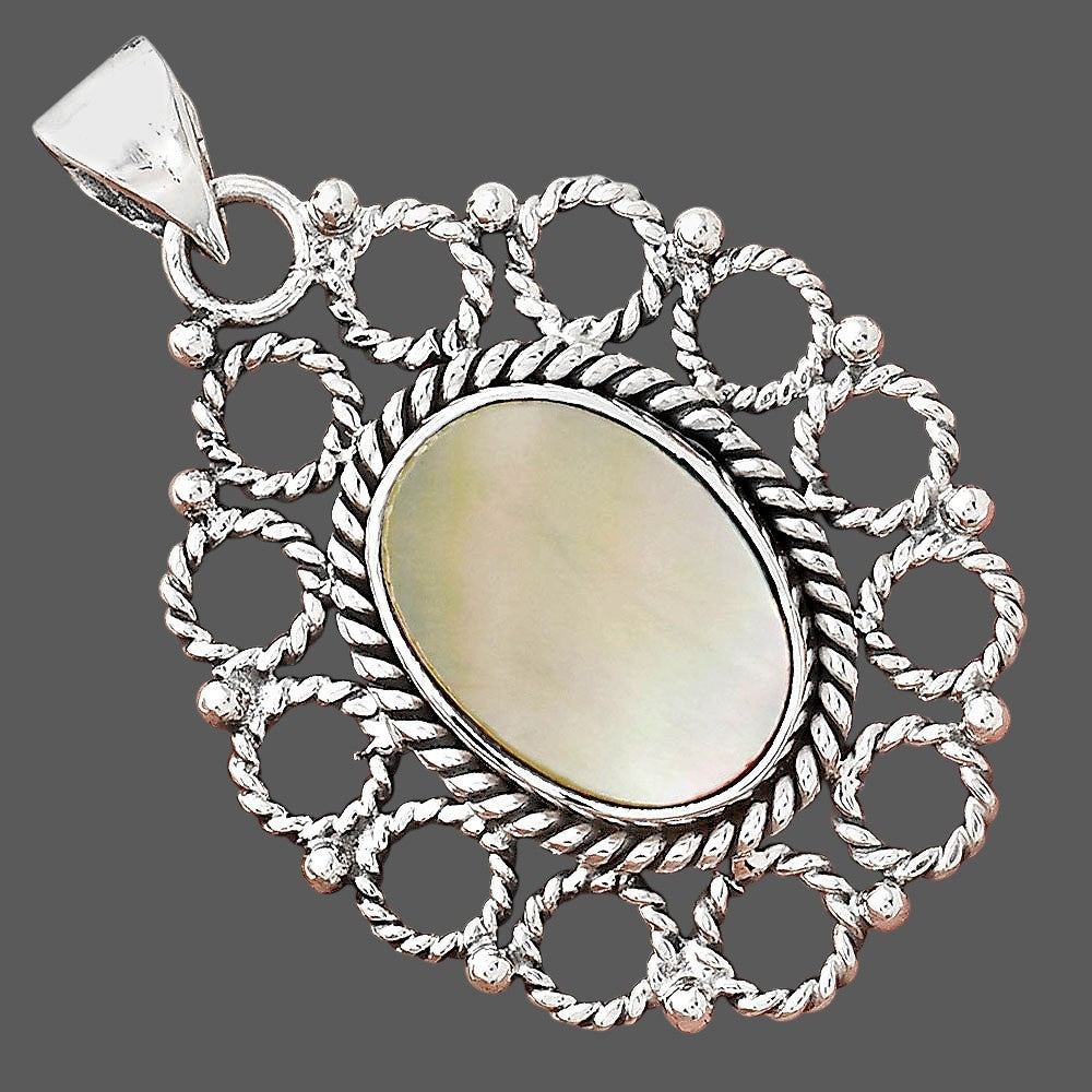 Natural Mother Of Pearl Pendant P-1009 SDP155468
