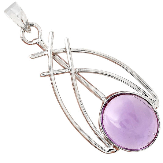 Natural Amethyst Cab - Brazil Pendant P-1010 SDP155470