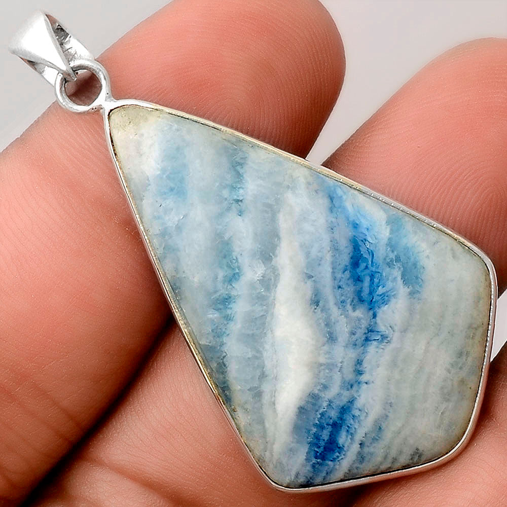 Natural Blue Scheelite - Turkey Pendant P-1001 SDP155495