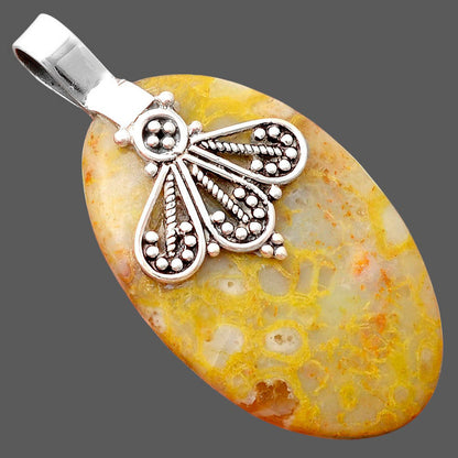 Natural Green Opal Madagascar Pendant P-1469 SDP155508
