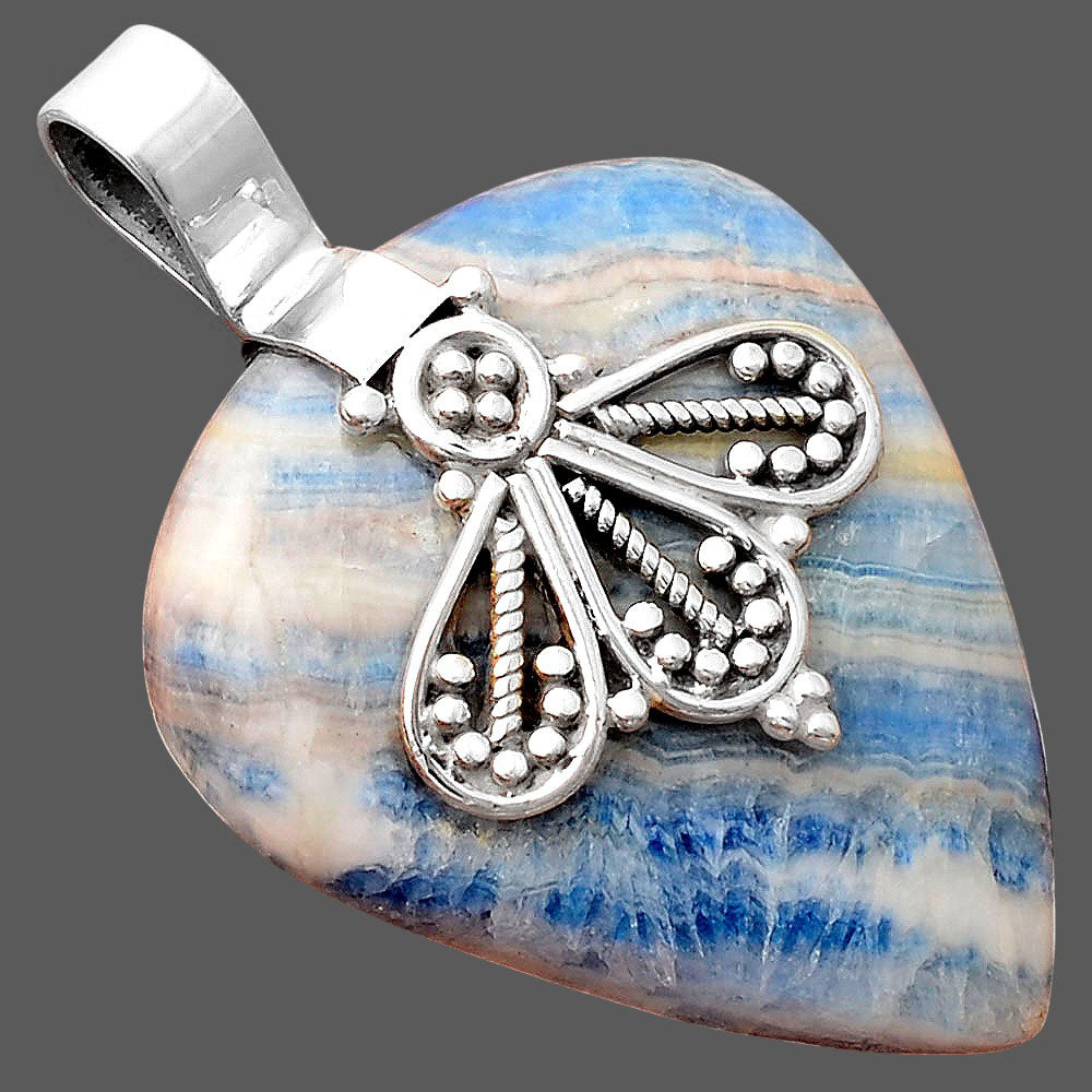 Natural Blue Scheelite - Turkey Pendant P-1469 SDP155518