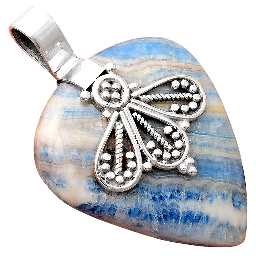 Natural Blue Scheelite - Turkey Pendant P-1469 SDP155518