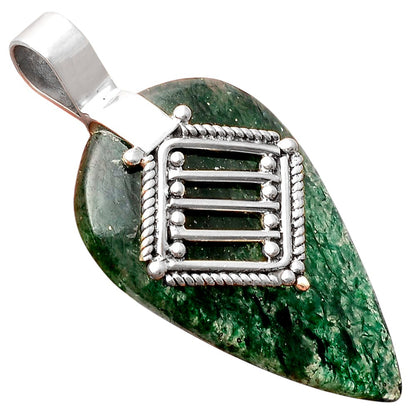 Natural Green Aventurine Pendant P-1462 SDP155527