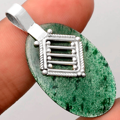 Natural Green Aventurine Pendant P-1462 SDP155535