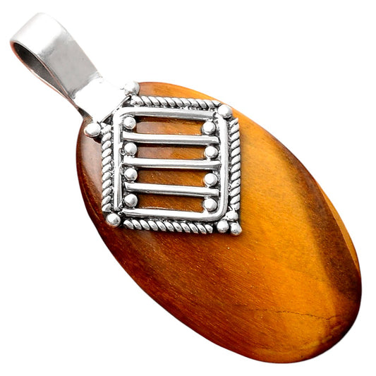 Natural Tiger Eye - Africa Pendant P-1462 SDP155537