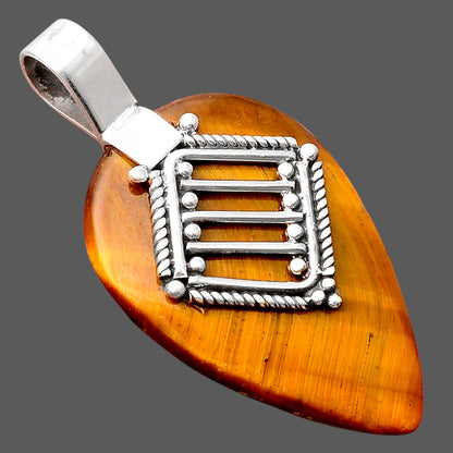 Natural Tiger Eye - Africa Pendant P-1462 SDP155545