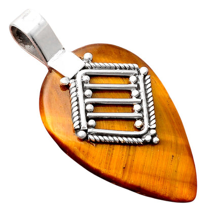Natural Tiger Eye - Africa Pendant P-1462 SDP155545