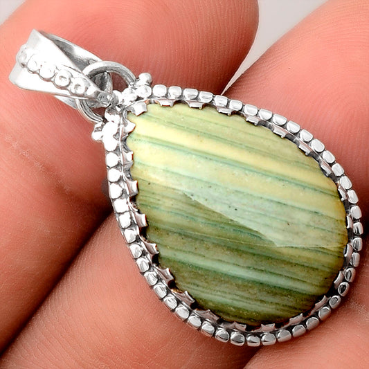 Natural Saturn Chalcedony Pendant P-1512 SDP155549