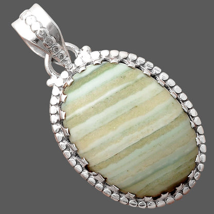 Natural Saturn Chalcedony Pendant P-1512 SDP155552