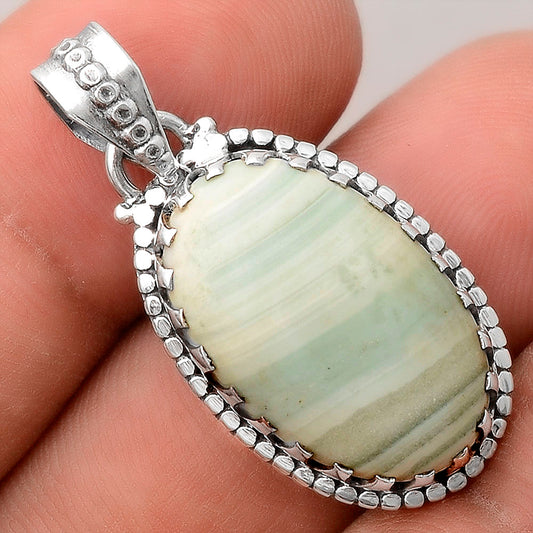 Natural Saturn Chalcedony Pendant P-1512 SDP155553