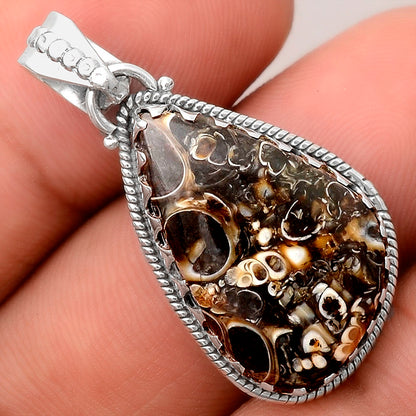 Natural Turtella Jasper - USA Pendant P-1515 SDP155560