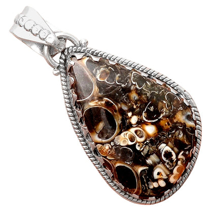 Natural Turtella Jasper - USA Pendant P-1515 SDP155560