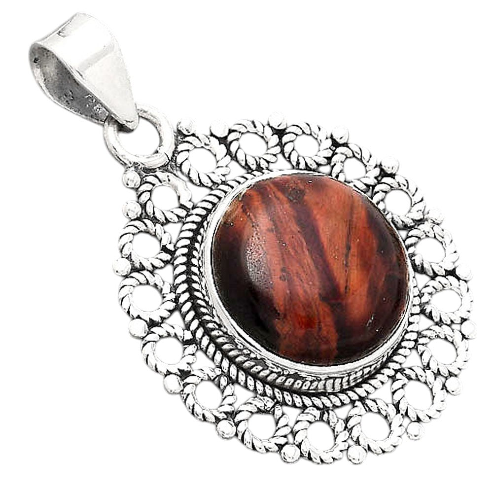 Natural Red Tiger Eye Pendant P-1009 SDP155617