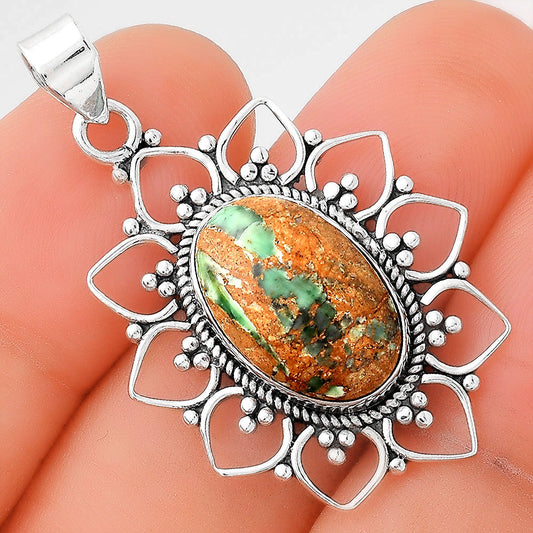 Natural Australian Variscite Pendant P-1699 SDP155638