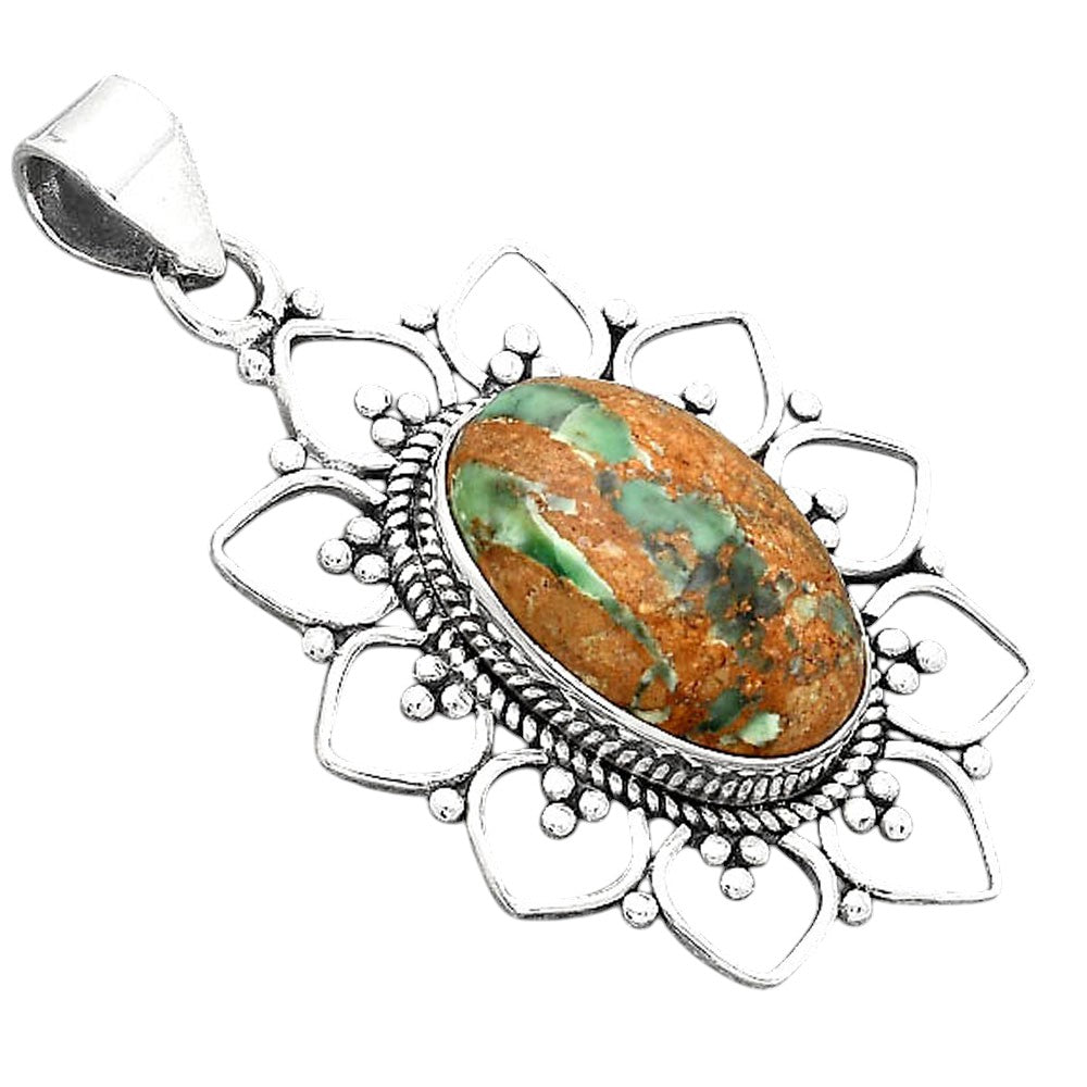 Natural Australian Variscite Pendant P-1699 SDP155638