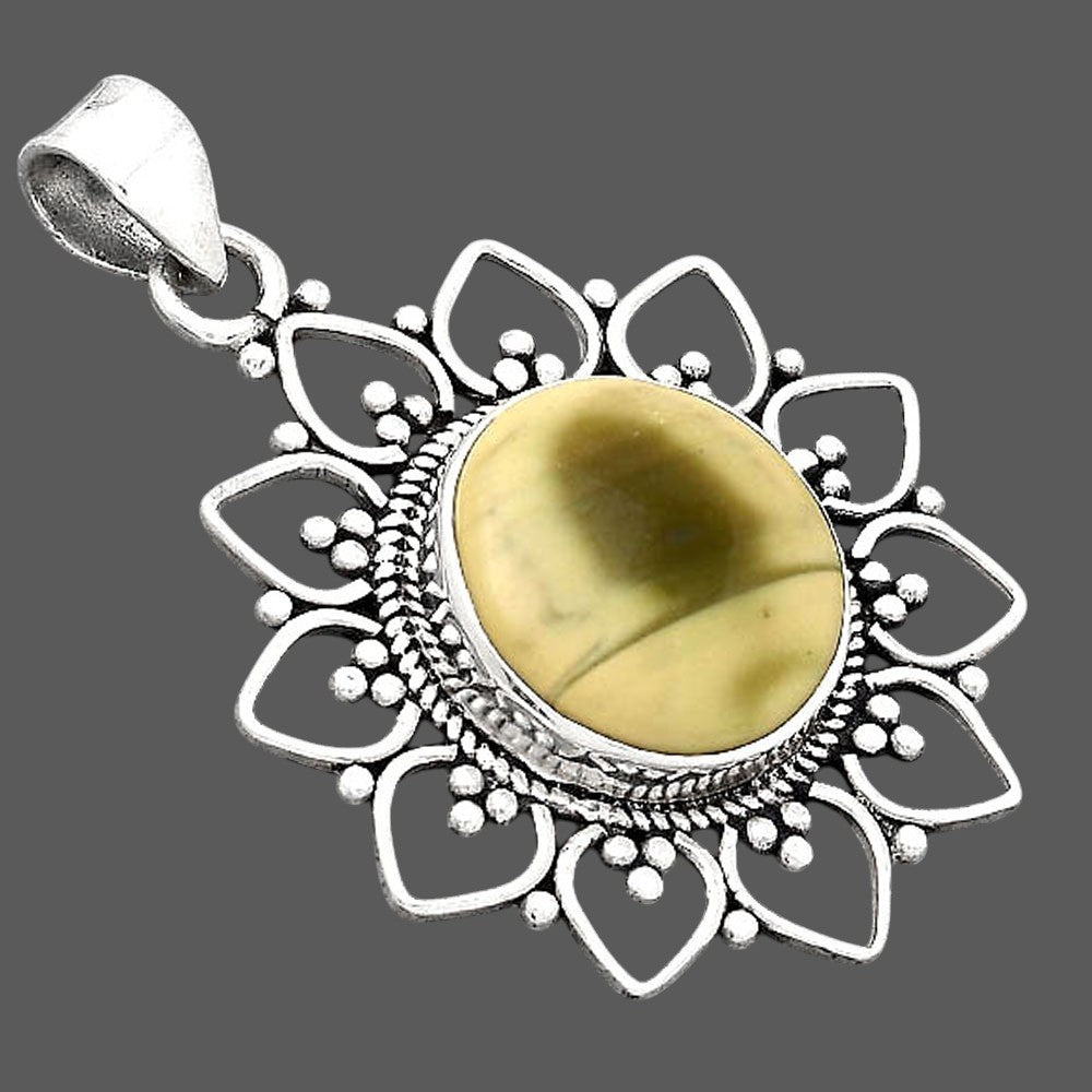Natural Imperial Jasper - Mexico Pendant P-1699 SDP155639