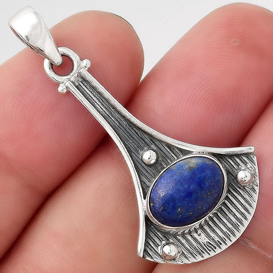 Natural Lapis - Afghanistan Pendant P-1195 SDP155706