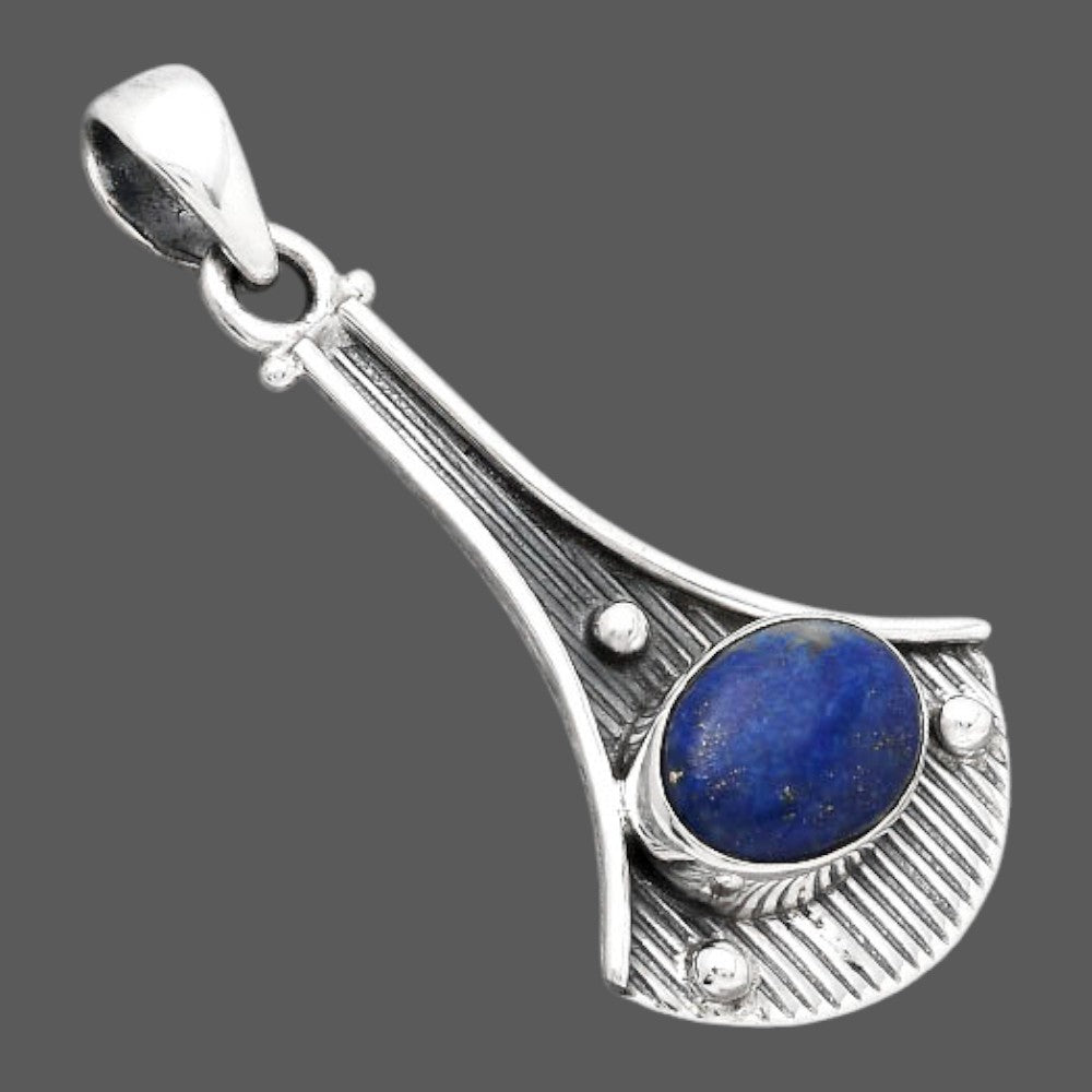 Natural Lapis - Afghanistan Pendant P-1195 SDP155706