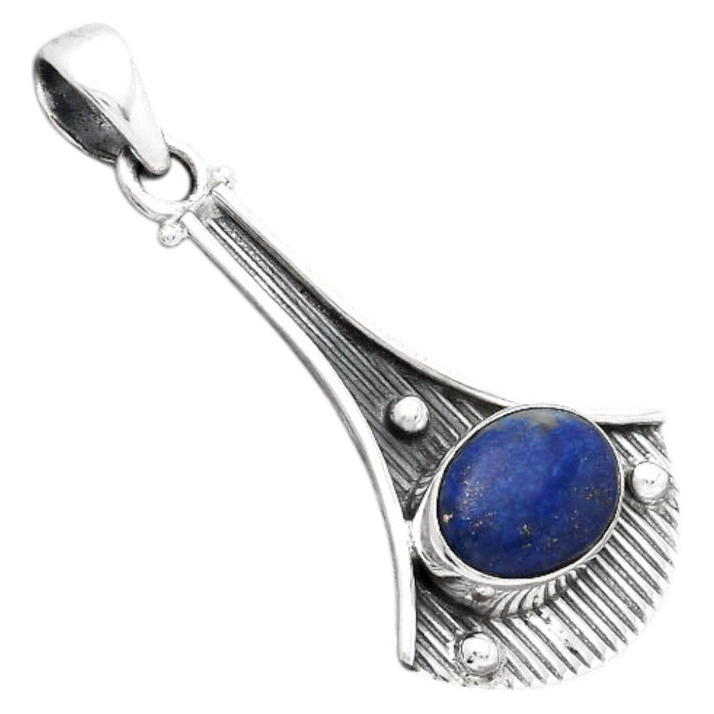 Natural Lapis - Afghanistan Pendant P-1195 SDP155706