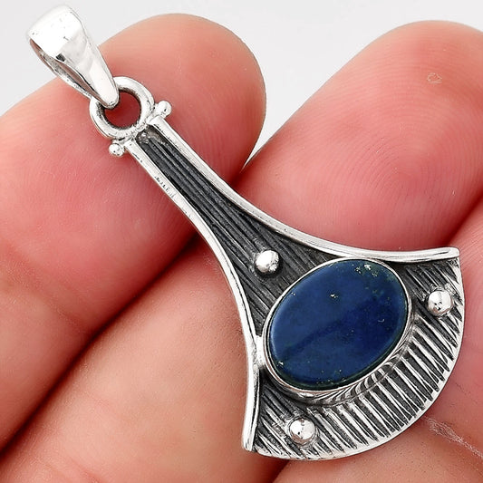 Natural Lapis - Afghanistan Pendant P-1195 SDP155714