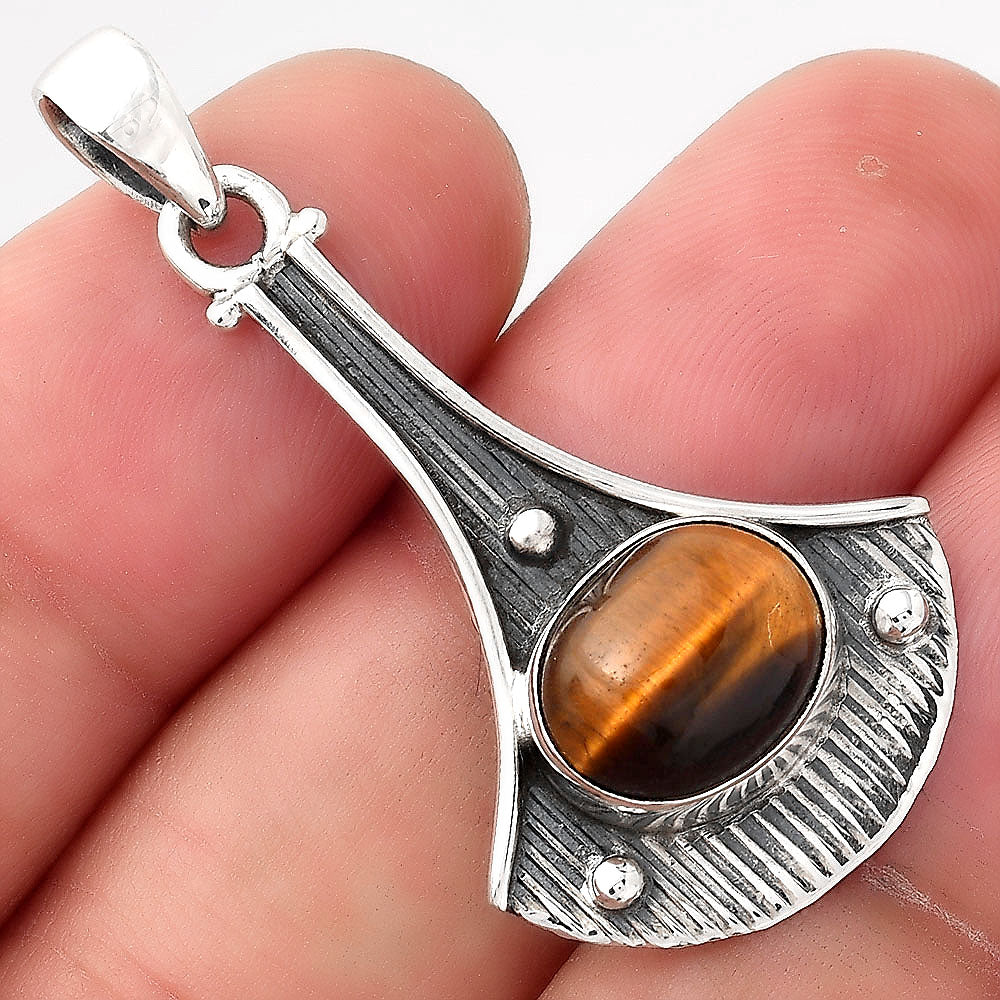 Natural Tiger Eye - Africa Pendant P-1195 SDP155716