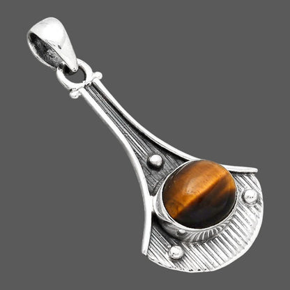 Natural Tiger Eye - Africa Pendant P-1195 SDP155716