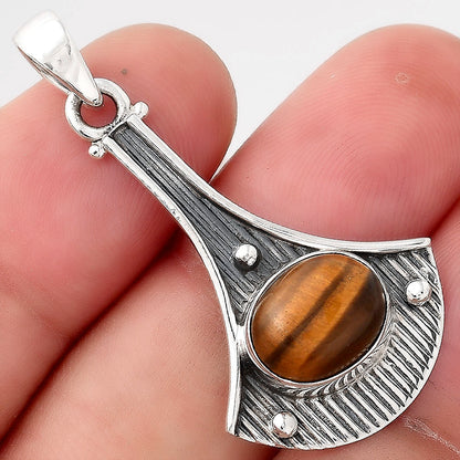 Natural Tiger Eye - Africa Pendant P-1195 SDP155717