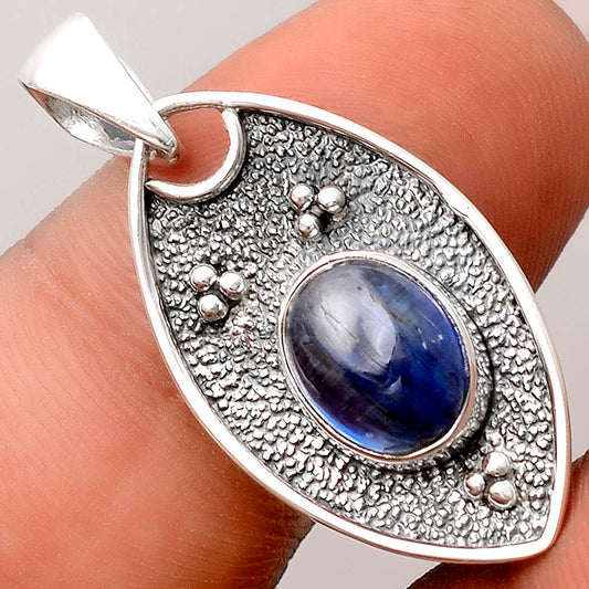 Natural Blue Kyanite - Brazil Pendant P-1524 SDP155754