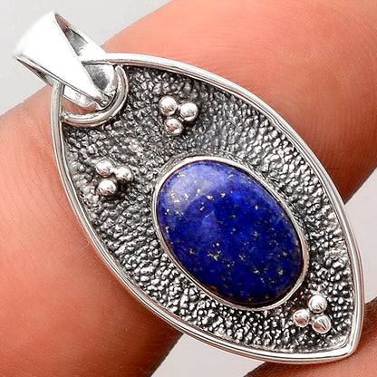 Natural Lapis - Afghanistan Pendant P-1524 SDP155755