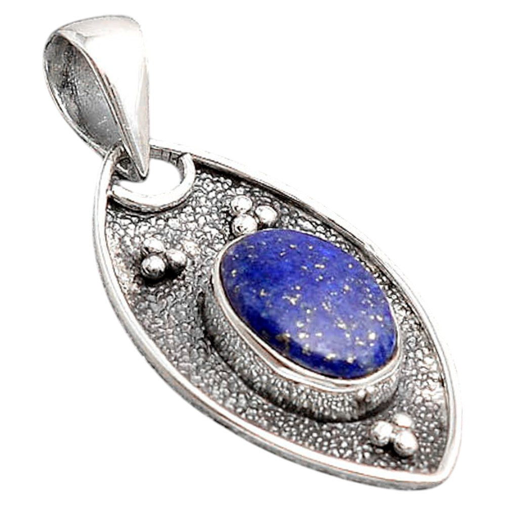 Natural Lapis - Afghanistan Pendant P-1524 SDP155755
