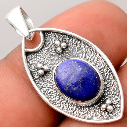 Natural Lapis - Afghanistan Pendant P-1524 SDP155758