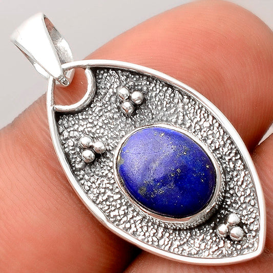 Natural Lapis - Afghanistan Pendant P-1524 SDP155758