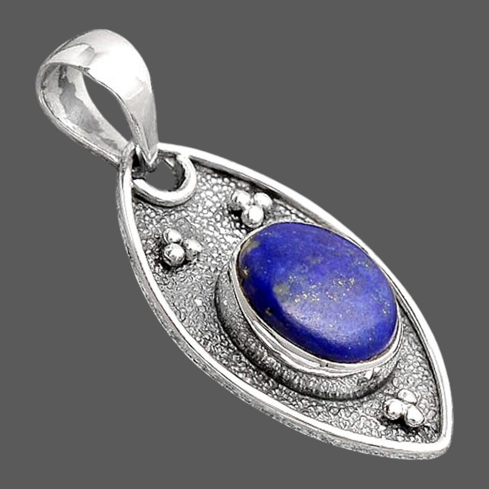 Natural Lapis - Afghanistan Pendant P-1524 SDP155758