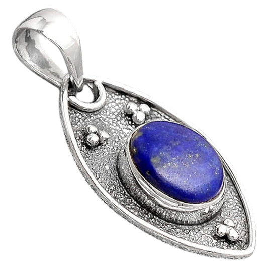 Natural Lapis - Afghanistan Pendant P-1524 SDP155758